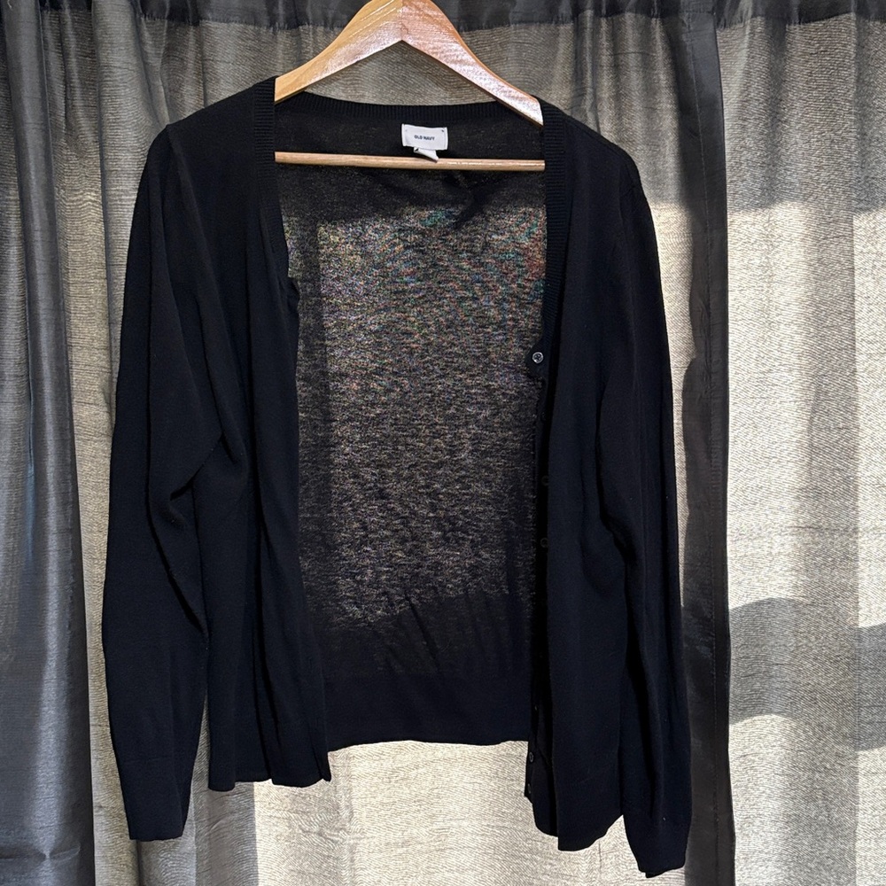 Old Navy Black Knit Sweater